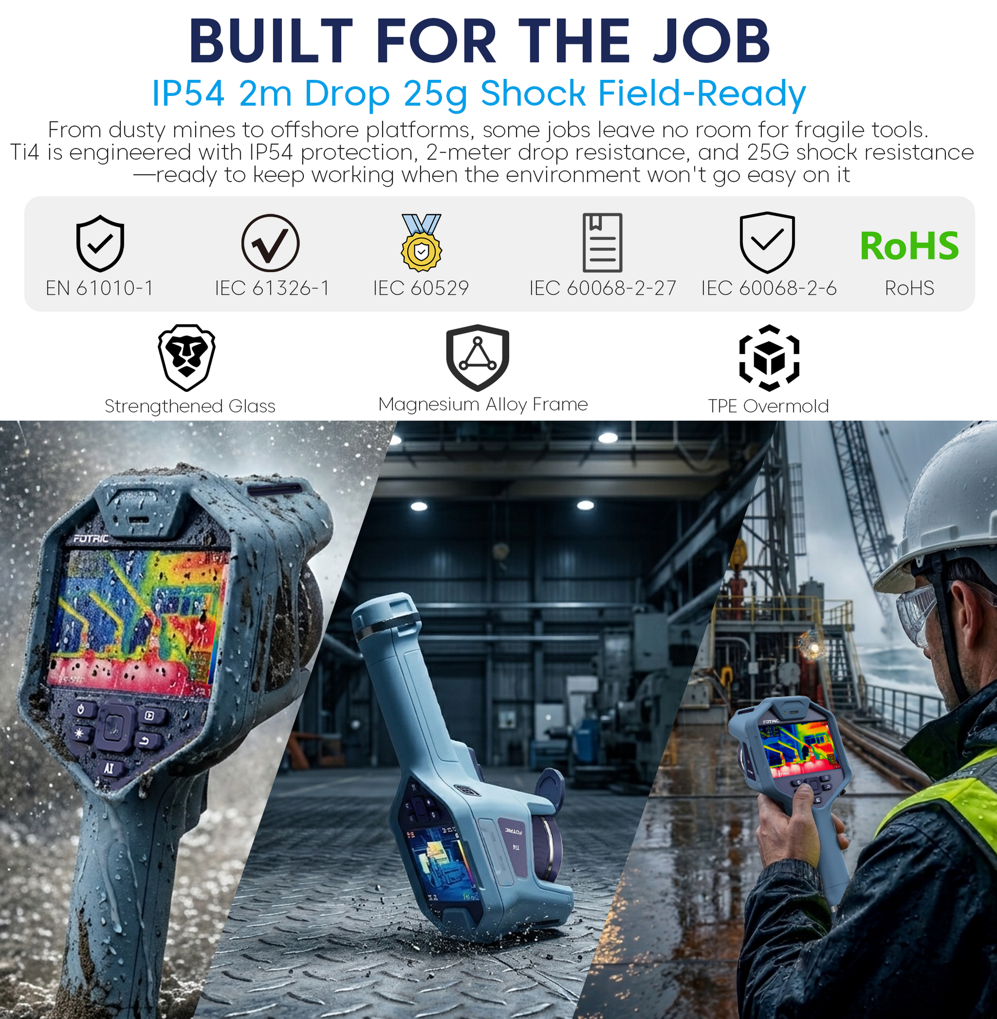 FOTRIC Ti4 Thermal Imaging Camera - FOTRIC US Official Store