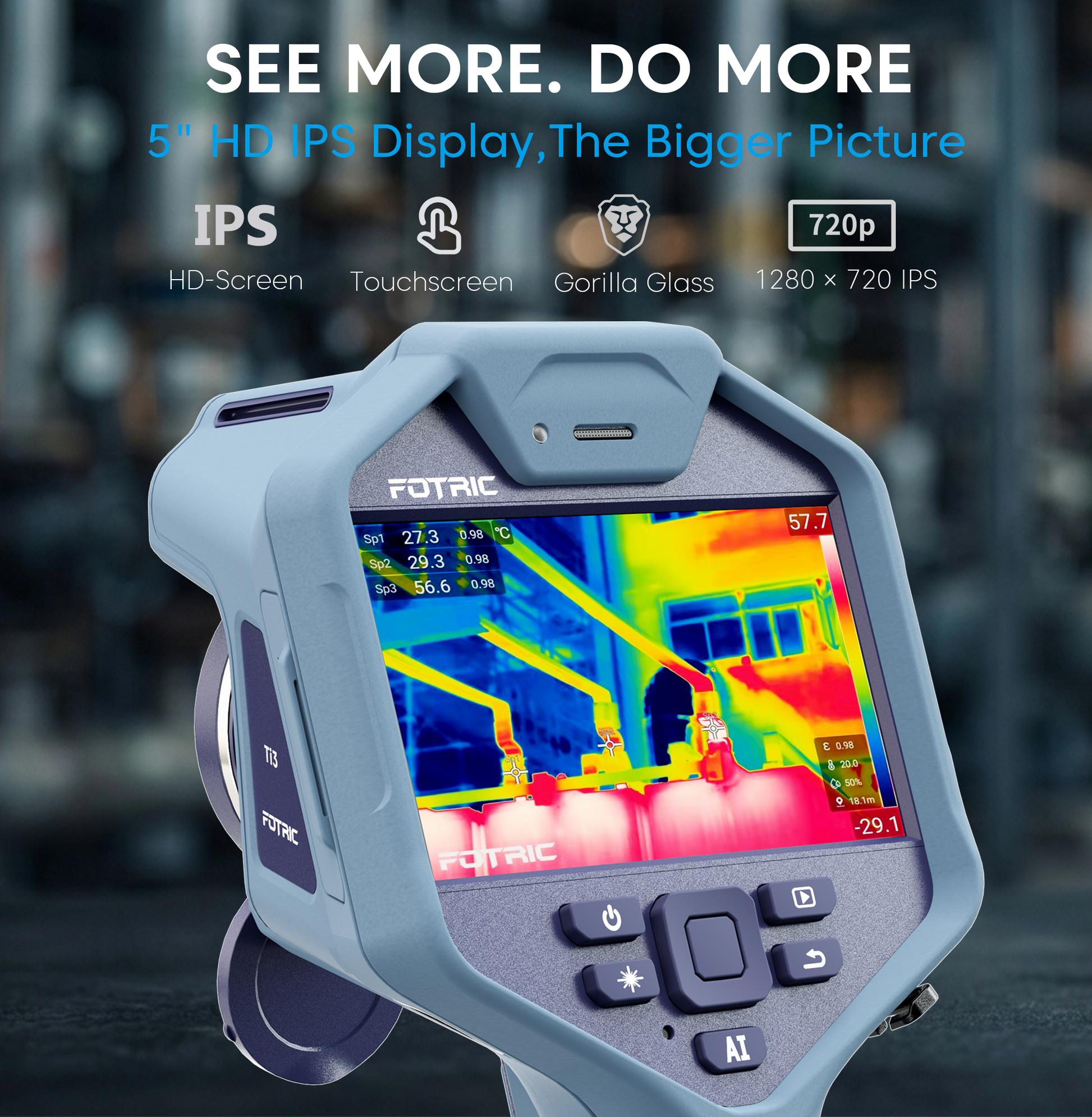 FOTRIC Ti3 Thermal Imaging Camera - FOTRIC US Official Store