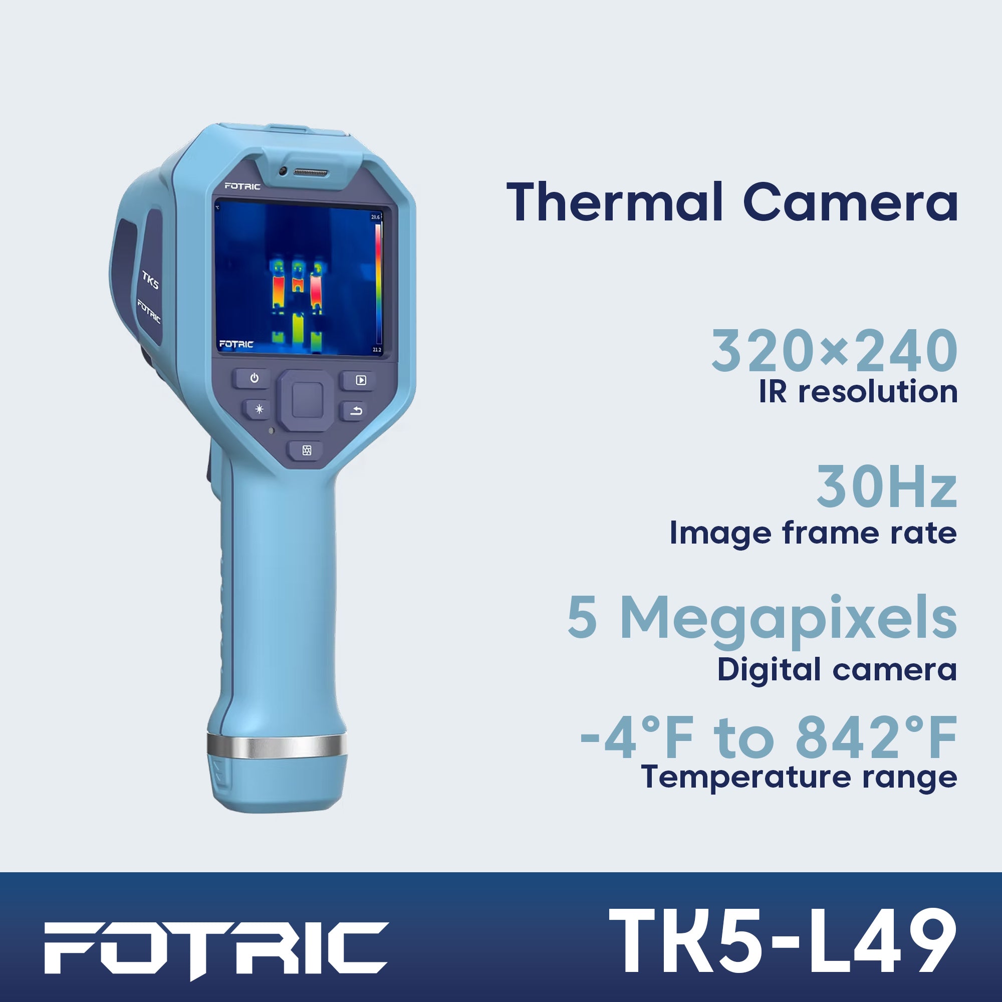 FOTRIC TK5 Cámara de Imagen Térmica