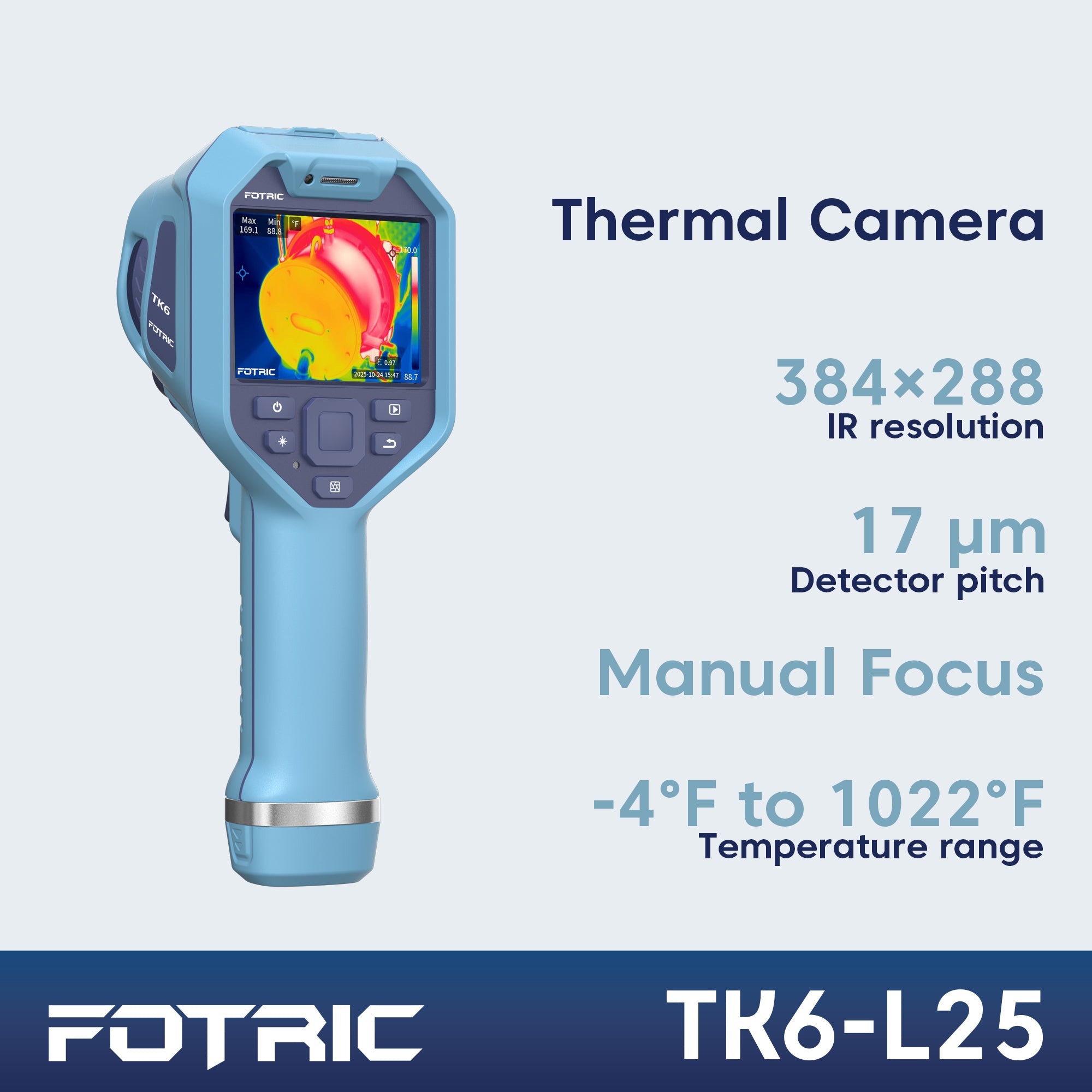 FOTRIC TK6 Cámara de Imagen Térmica